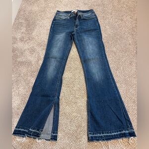 Women’s Flying Monkey Dark Blue Flare Jeans size 28